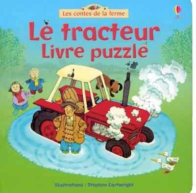 Le tracteur : livre-puzzle