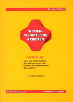 Wissenschaftliche Arbeiten