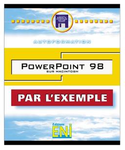 Microsoft Powerpoint 98 sur Macintosh