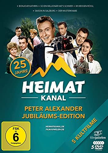 Heimatkanal Peter Alexander Jubiläums-Edition [5 DVDs]