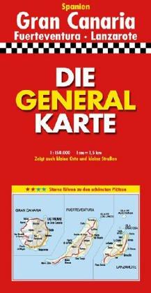 Generalkarte Gran Canaria 1 : 150 000