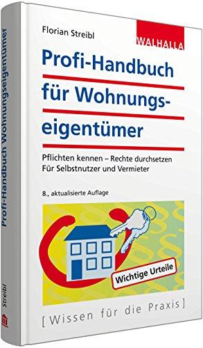 Profi-Handbuch für Wohnungseigentümer