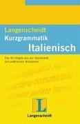 Langenscheidt Kurzgrammatik Italienisch