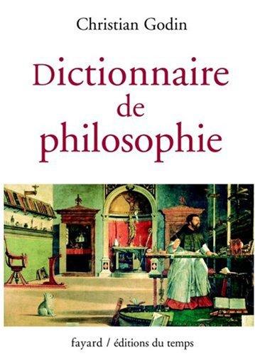 Dictionnaire de la philosophie