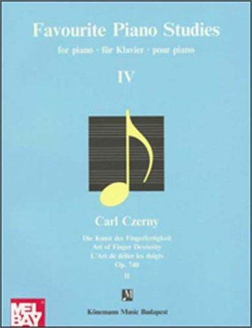 Czerny, Carl, Bd.4 : Kunst der Fingerfertigkeit; Art of Finger Dexterity (Music Scores)