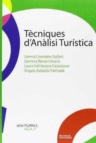 Tècniques d'anàlisi turística (Plurals)