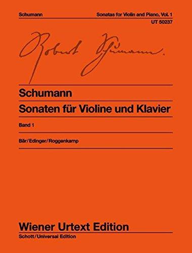 Sonaten für Violine und Klavier: nach den Quellen herausgegeben. Band 1. op. 105 & op. 121. Violine und Klavier. (Wiener Urtext Edition)