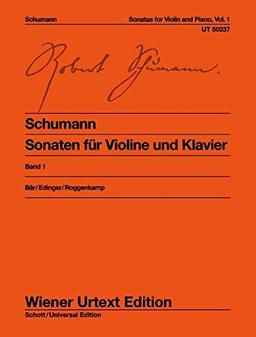 Sonaten für Violine und Klavier: nach den Quellen herausgegeben. Band 1. op. 105 & op. 121. Violine und Klavier. (Wiener Urtext Edition)