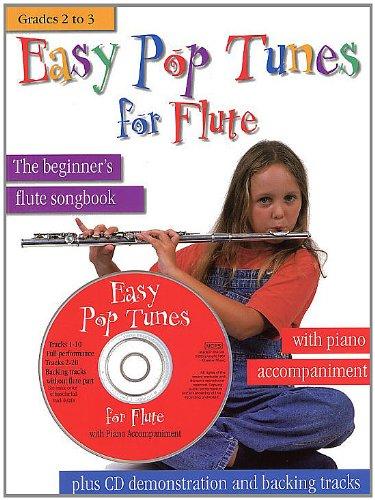 Easy Pop Tunes (Grades 2-3). Flöte, Klavier