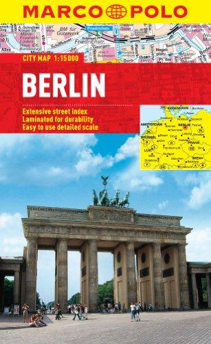 Marco Polo City Map Berlin: Extensive Street Index, Easy to Use Detailed Scale (Marco Polo City Maps)