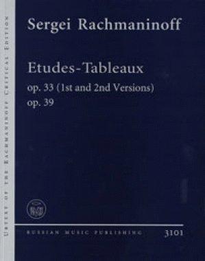 Etudes-Tableaux: op. 33 und 39. Klavier. (Rachmaninoff: Practical Urtext Editions (based on Critical Edition))