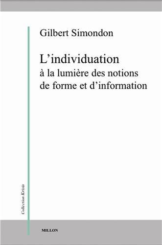 L'individuation à la lumière des notions de forme et d'information