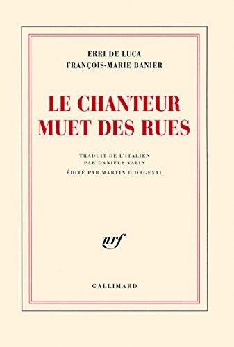 Le chanteur muet des rues