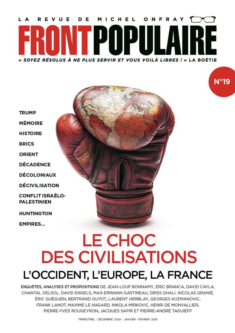 Front populaire, n° 19. Le choc des civilisations : l'Occident, l'Europe, la France