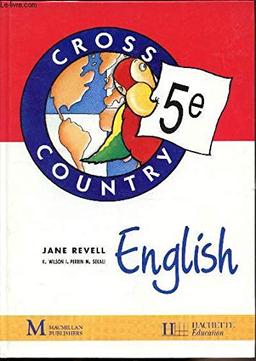 Cross country, english 5e : activity book, cahier d'exercices