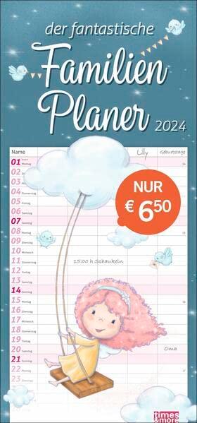 times&more Zauberwesen Familienplaner 2024