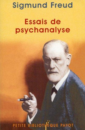 Essais de psychanalyse