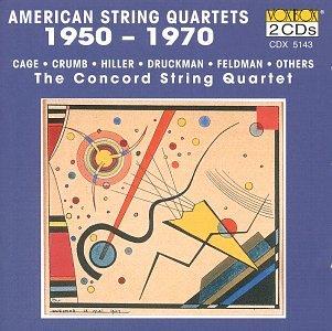 Amerikanische Streichquartette 1950 -1970