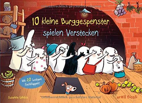 10 kleine Burggespenster spielen Verstecken