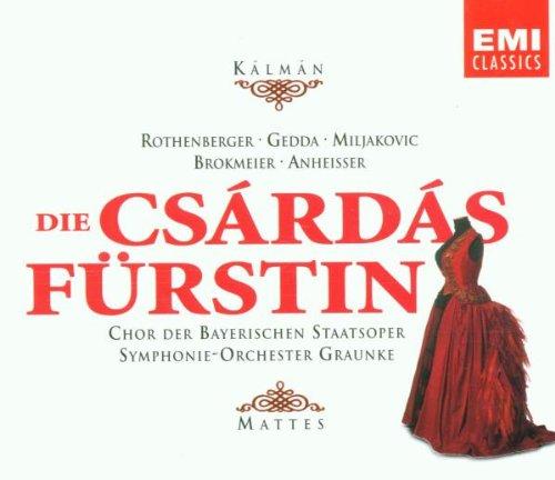 Emmerich Kálmán: Die Csárdásfürstin (Operette) (Gesamtaufnahme) (2CD)