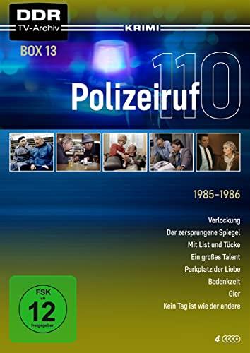 Polizeiruf 110 - Box 13 (DDR TV-Archiv) mit Sammelrücken [4 DVDs]