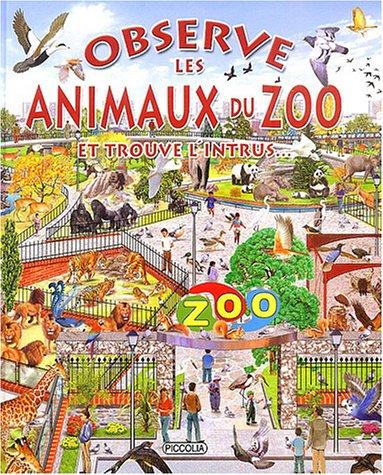 Observe les animaux du zoo et trouve l'intrus...