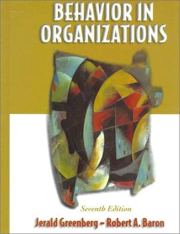 Behavior in Organizations