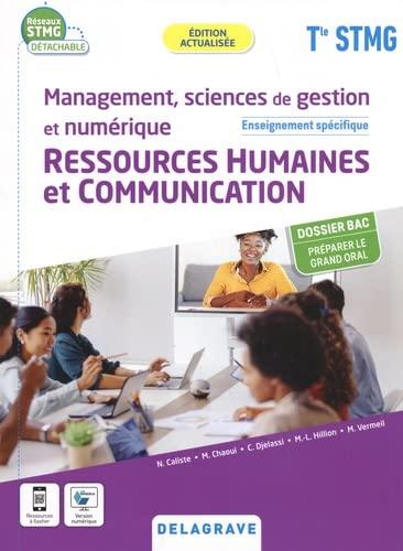 Management, sciences de gestion et numérique terminale STMG : ressources humaines et communication, enseignement spécifique