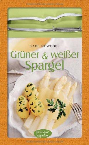 Grüner & weißer Spargel-Set: Buch mit hochwertigem Spargelschäler