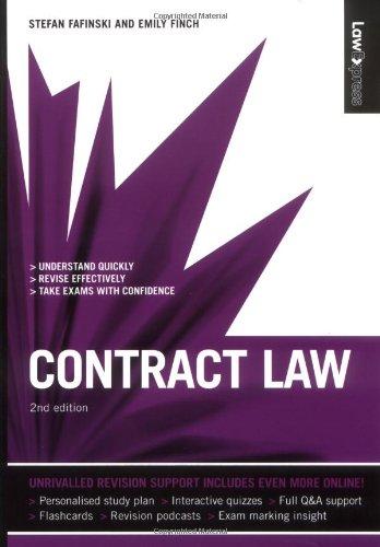 Contract Law: Uk Edition (Law Express: Law Revision)