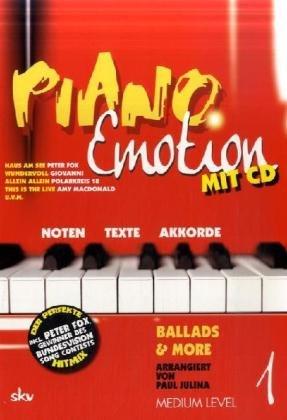 Piano Emotion 1: Noten - Texte - Akkorde