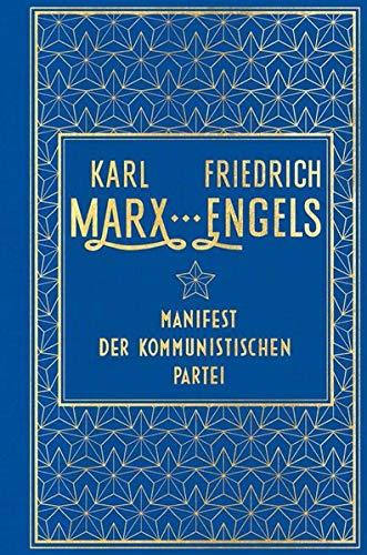 Manifest der Kommunistischen Partei: Leinen mit Goldprägung