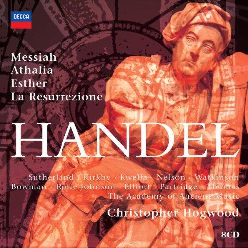 Händel - Messiah · Athalia · Esther · La Resurrezione / AAM · Hogwood