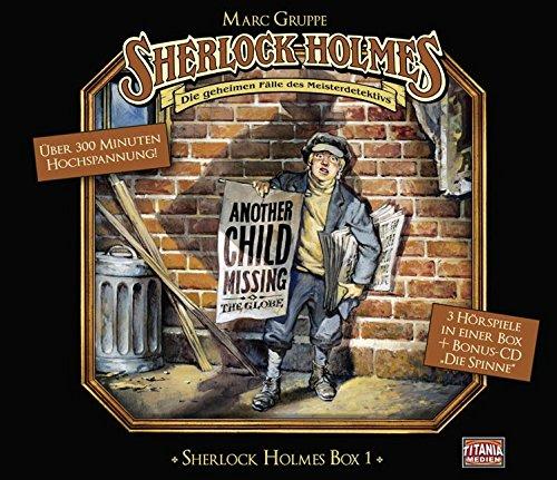 Sherlock Holmes - Box 1 (3 Folgen + Bonus CD / exklusiv bei Amazon.de)