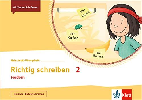 Richtig schreiben 2. Fördern: Übungsheft Klasse 2 (Mein Anoki-Übungsheft)