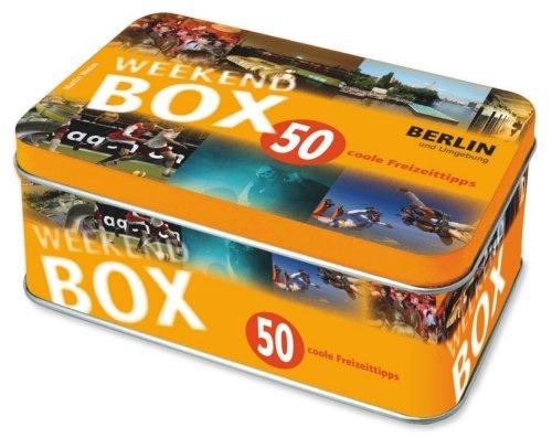 Weekend-Box Berlin: 50 coole Freizeittipps. Blechdose mit 50 Karten