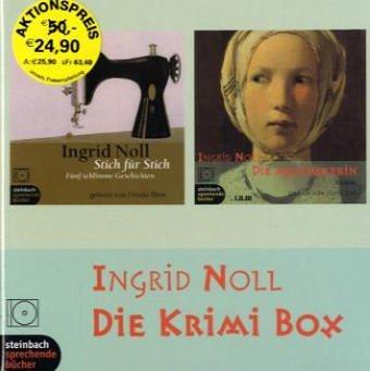 Die Krimi-Box. 8 CDs . Die Apothekerin. Strich für Strich - Fünf schlimme Geschichten