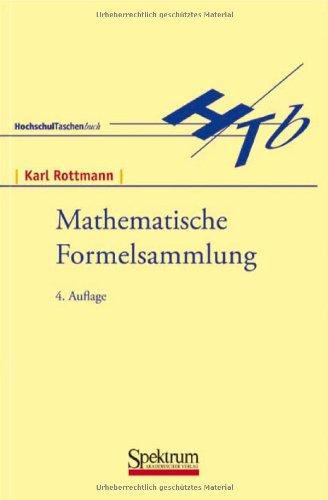 B. I. Hochschultaschenbücher, Bd.13, Mathematische Formelsammlung