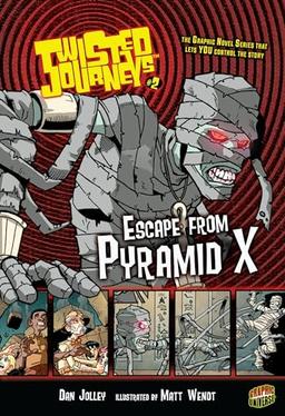 Escape from Pyramid X: Book 2 (Twisted Journeys, Band 2)