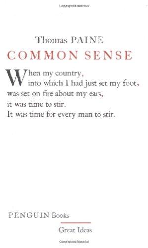 Common Sense (Penguin Great Ideas)