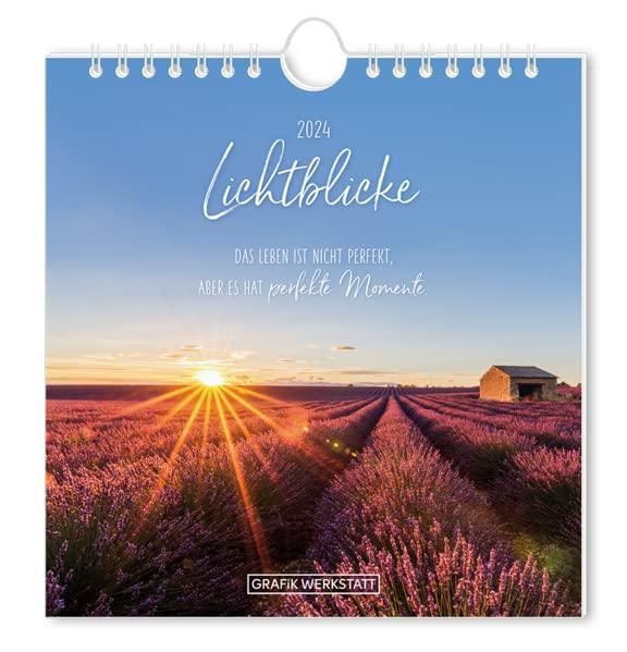 Postkartenkalender 2024 Lichtblicke: Postkartenkalender