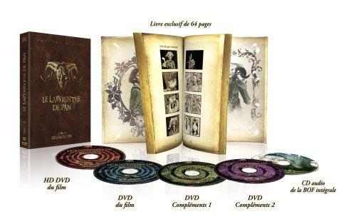 Le Labyrinthe De Pan - Edition Ultime THX 5 Discs (3 DVD + 1 HD DVD + 1 CD de la BOF   Livre 64p. + étui) [FR IMPORT]