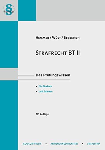 Strafrecht BT II (Skript Strafrecht)