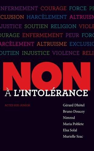 Non à l'intolérance