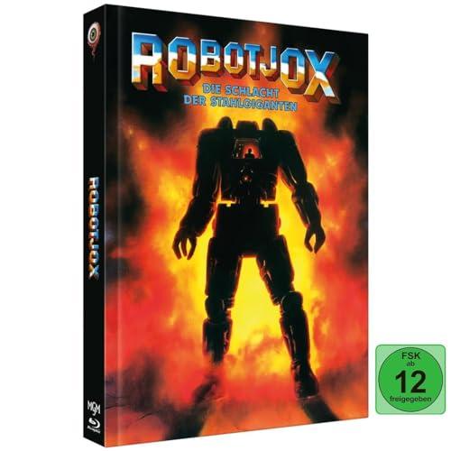 Robot Jox - Die Schlacht der Stahlgiganten - Mediabook - Cover A - 2-Disc Limited Collector‘s Edition Nr. 79 + Bonusfilm: Robot Jox 2 - Limited Edition auf 450 Stück (+ Bonus-Blu-ray)