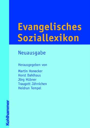 Evangelisches Soziallexikon. Neuausgabe