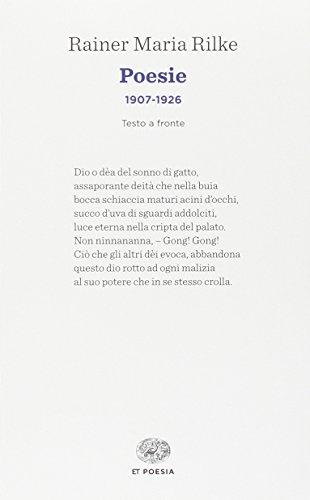 Poesie (1907-1926). Testo tedesco a fronte