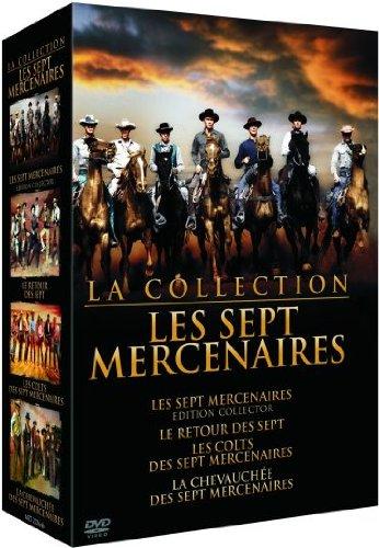 Collection les sept mercenaires : Les Sept mercenaires - Édition Collector / Le Retour des sept / Les Colts des sept mercenaires / La Chevauchées des ... - Coffret Collector 4 DVD [FR Import]