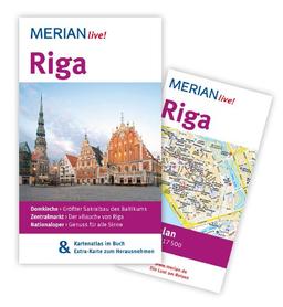 Riga: MERIAN live! - Mit Kartenatlas im Buch und Extra-Karte zum Herausnehmen