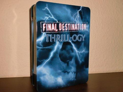 Final Destination Trilogie - Limited Edition Tin-Box - Steelbook [geprägt] [für Blu-ray oder DVD]